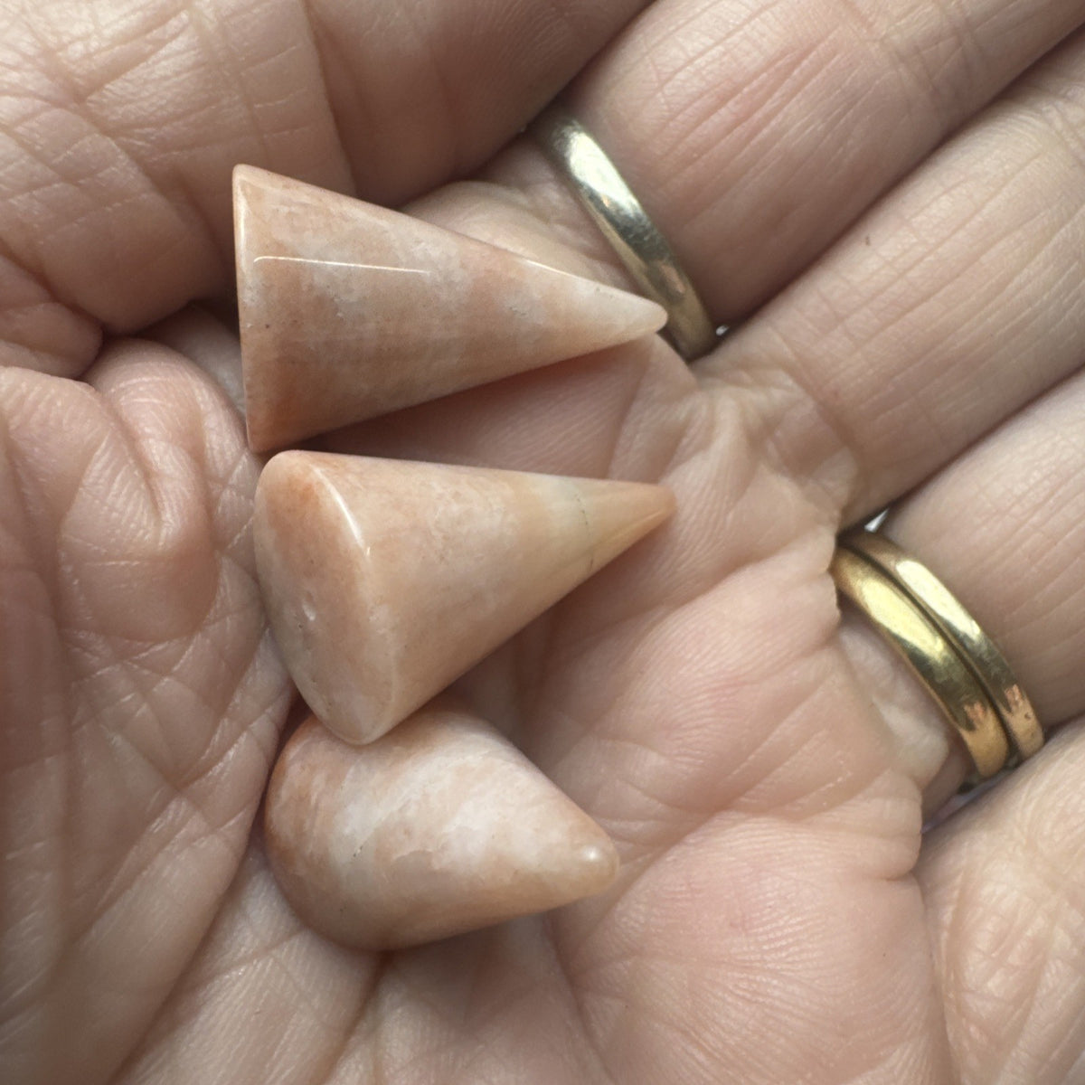 Crystal Mixed Bag wholesale resell lot  pyramid cones