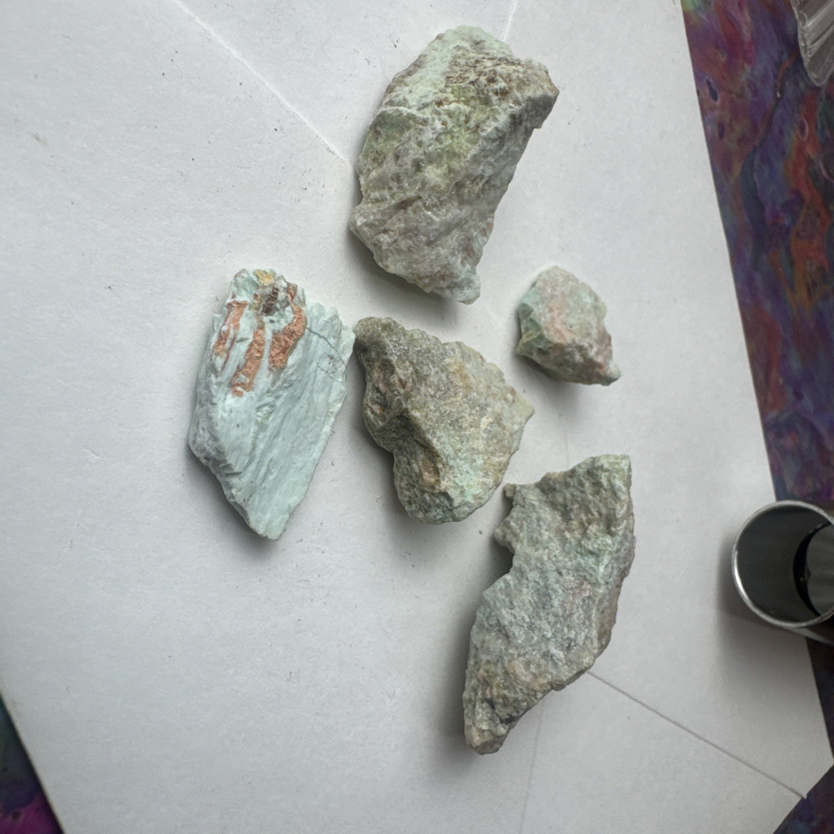 Crystal Mixed Bag wholesale resell lot  natural torqoise