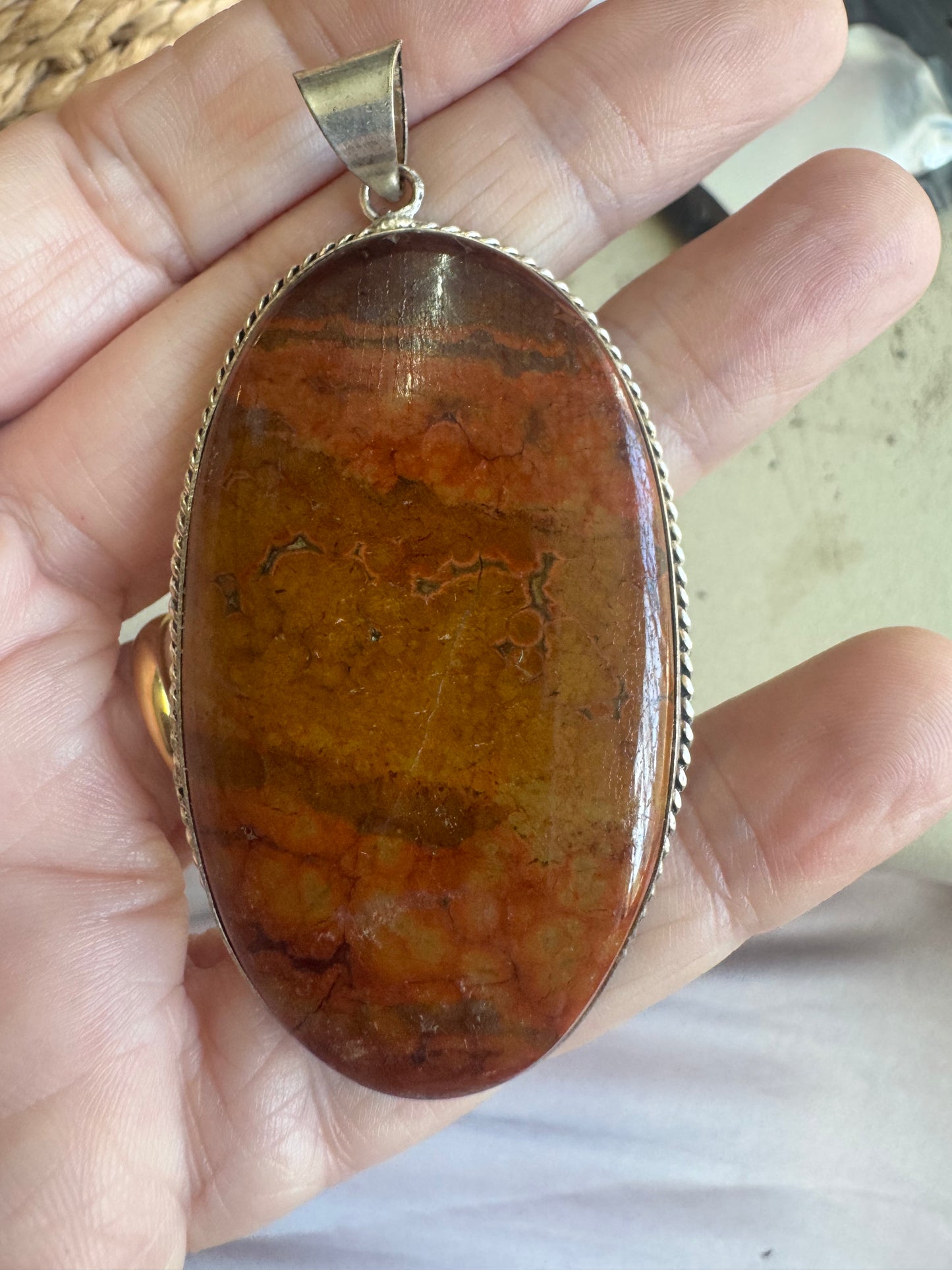 Ocean Jasper Pendant $5